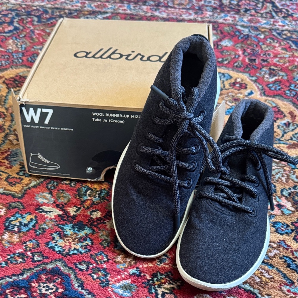 Allbirds Women's Wool Runner-Up Mizzles - Tuke Jo (Cream)